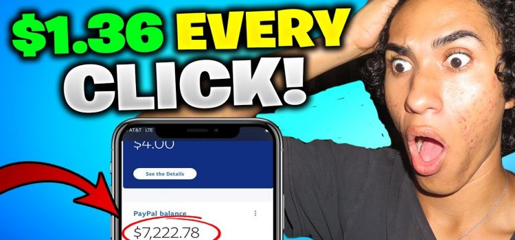 How To Get Paid $1.36 Every Time You Get A Click!