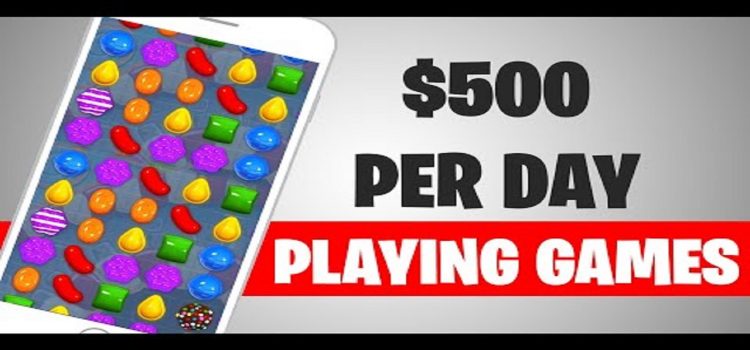 Make $500 TODAY PLAYING GAMES!